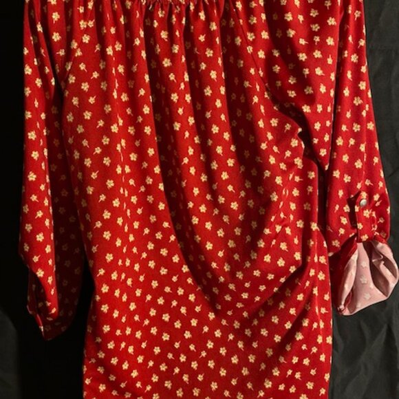 Juniper-Lime Women's Long Sleeve Blouse (Size: M) - Picture 2 of 6